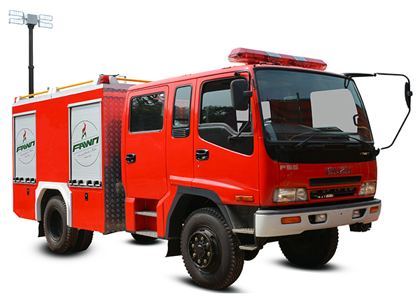 1. Fire Fighting Vehicle Water 2000 Liter