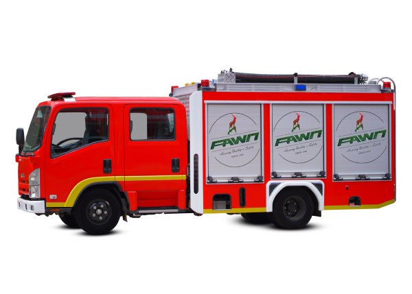 Fire Fighting Truck CAFS Water 1,000 Litre & Foam 100, 2