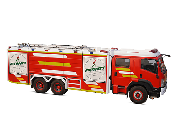 Fire Fighting Vehicle Water 11000 Liter. 2