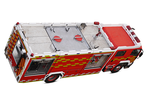 Fire Fighting Vehicle Water 6500 Liter.8